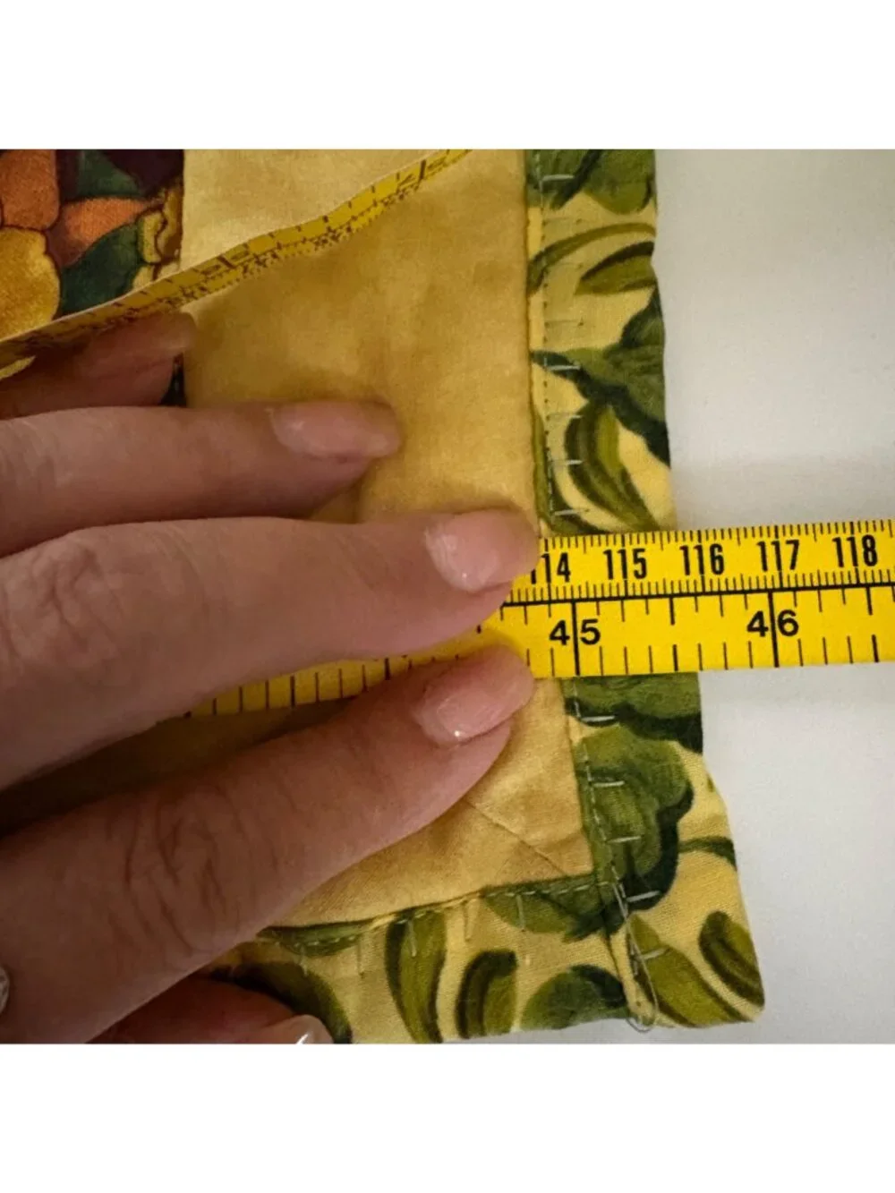 Handmade Floral Quilted Table Runner Cottagecore Patchwork Farmhouse Decor